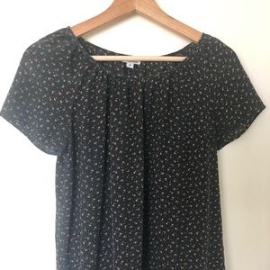Steven Alan silk peasant top
